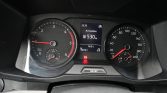Car instrument cluster with tachometer on the left, speedometer on the right, and center display showing a 530 km range and 14°C (odometer 106,161 km).