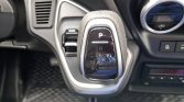 Automatic gear selector in Park with illuminated P on the shifter panel