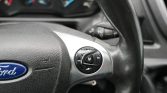 Ford steering wheel with multimedia control pad and 'M' button on the right side of the wheel