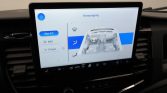 In-dash car climate control screen with 'Max A/C' highlighted and icons showing airflow and seats.